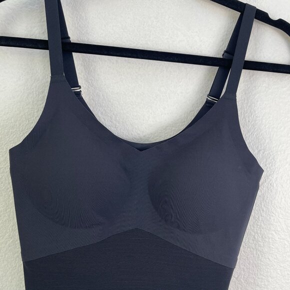 Honeylove Womens Small LiftWear Tank Built In Bra Black Shapewear Compression - Picture 2 of 7